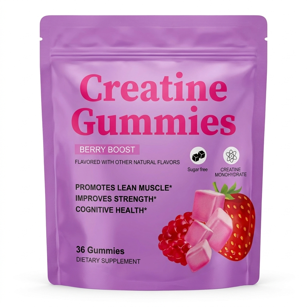 Creatine Gummies – Brain & Body Support for 40+