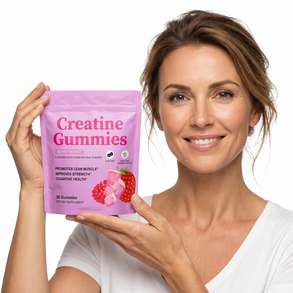 Creatine Gummies – Brain & Body Support for 40+